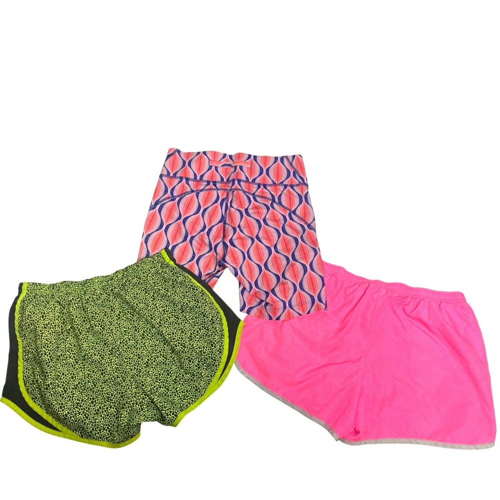 Nike Outdoor Voices Danskin Now Bundle of 3 Women's Athletic Shorts Size M